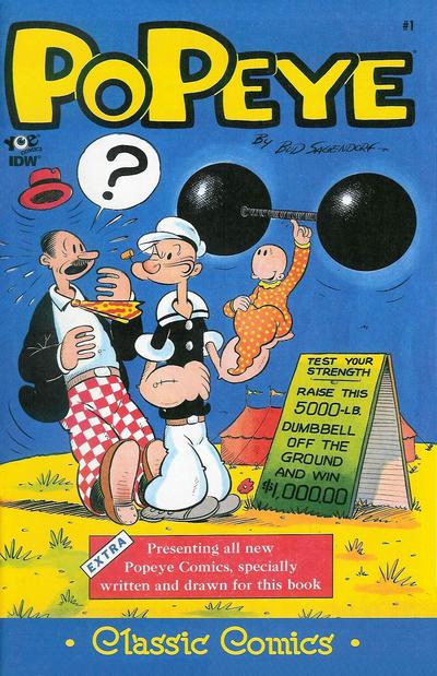 Classic Popeye #1 (2012) Comic Books Classic Popeye