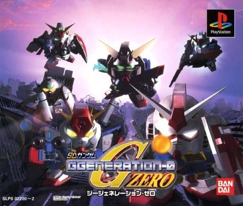 SD Gundam G Generation Zero JP Playstation