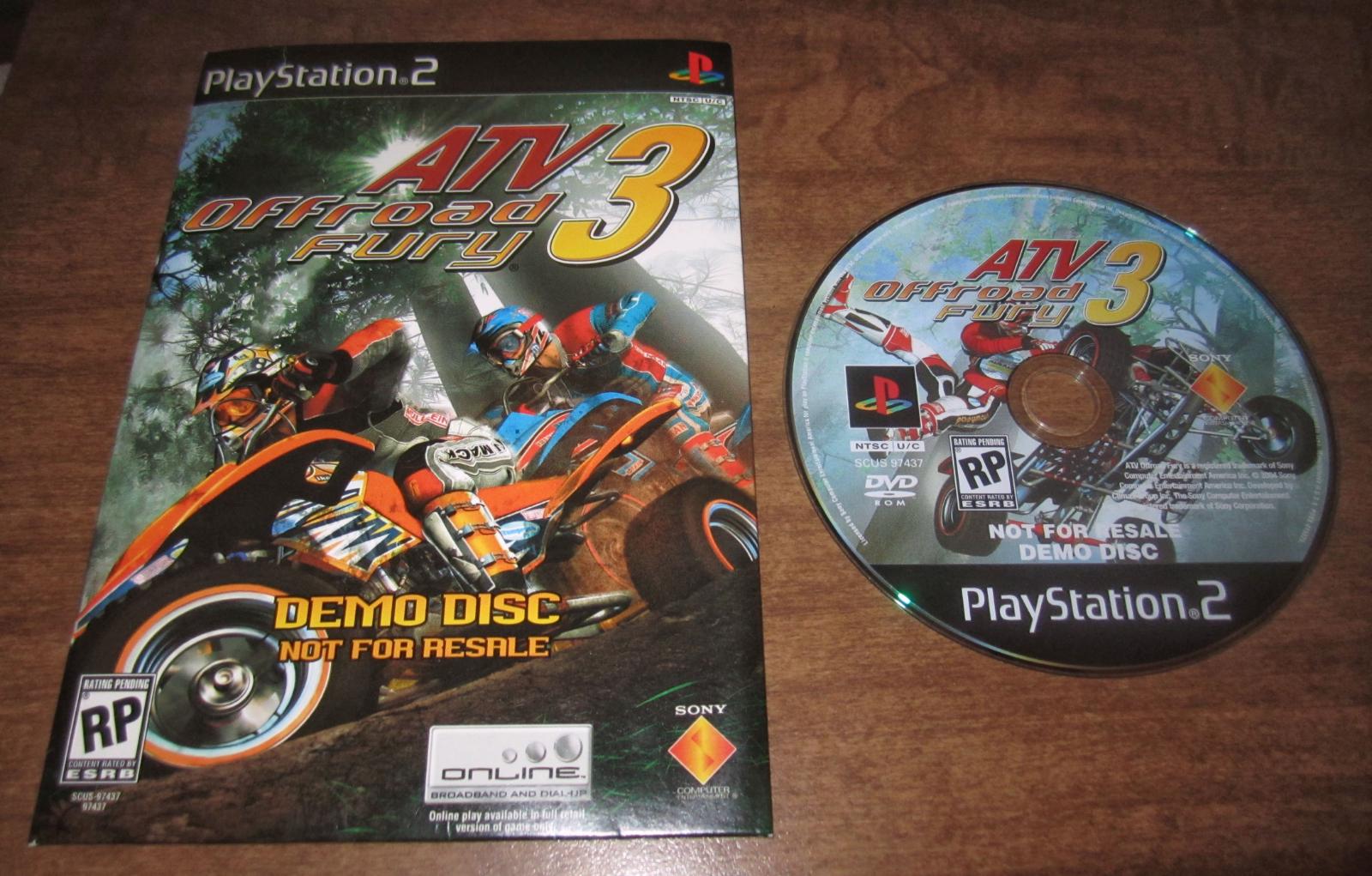 ATV Offroad Fury 3 Demo Disc Playstation 2