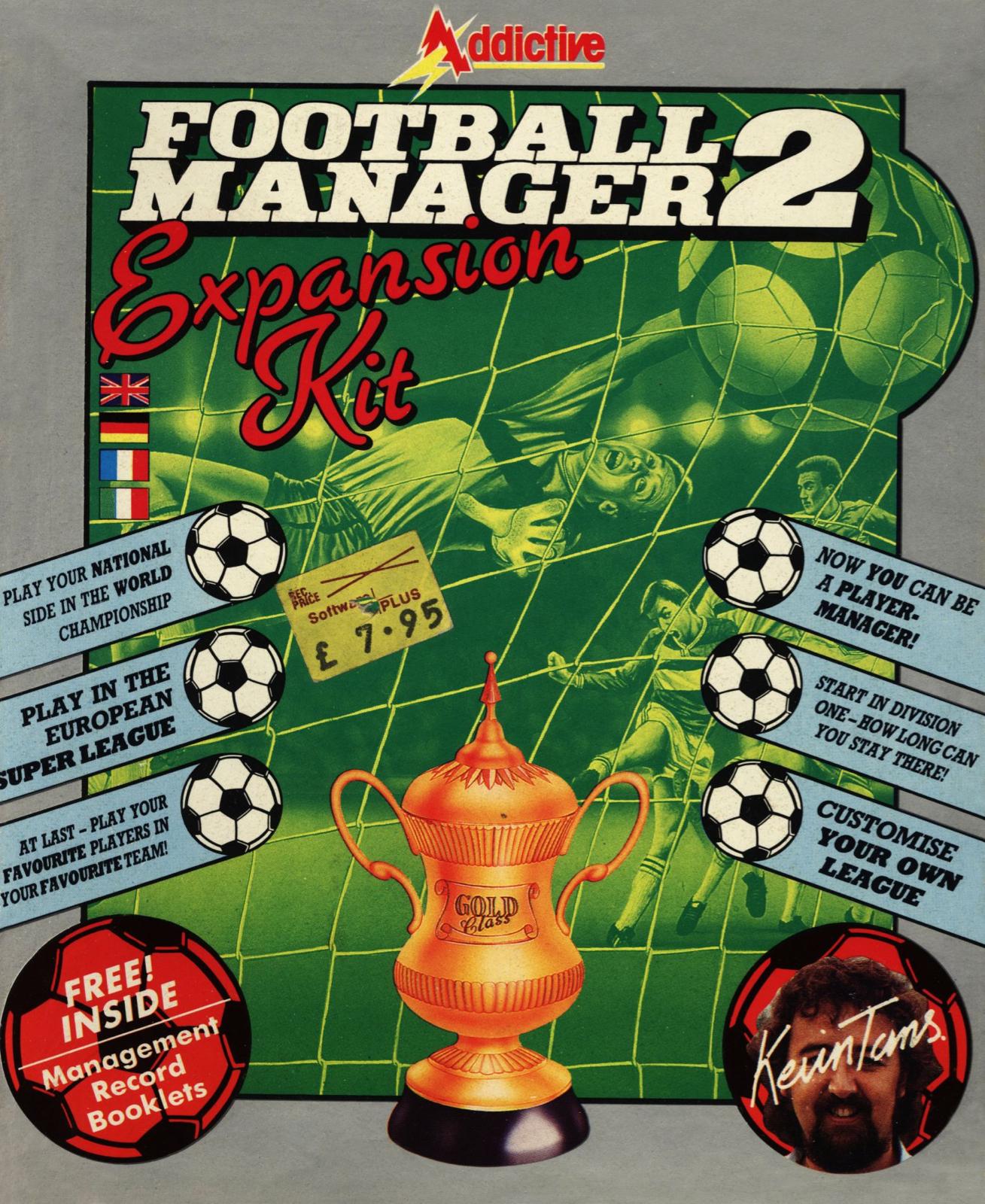 Football Manage 2 Expansion Kit ZX Spectrum