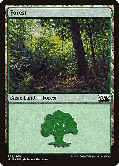 Forest #267 Magic M15