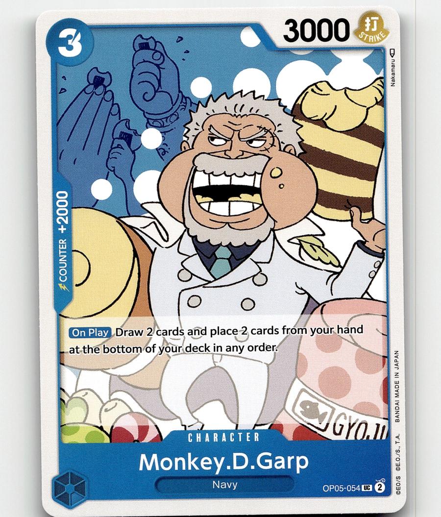 Monkey D. Garp OP05-054 One Piece Awakening of the New Era