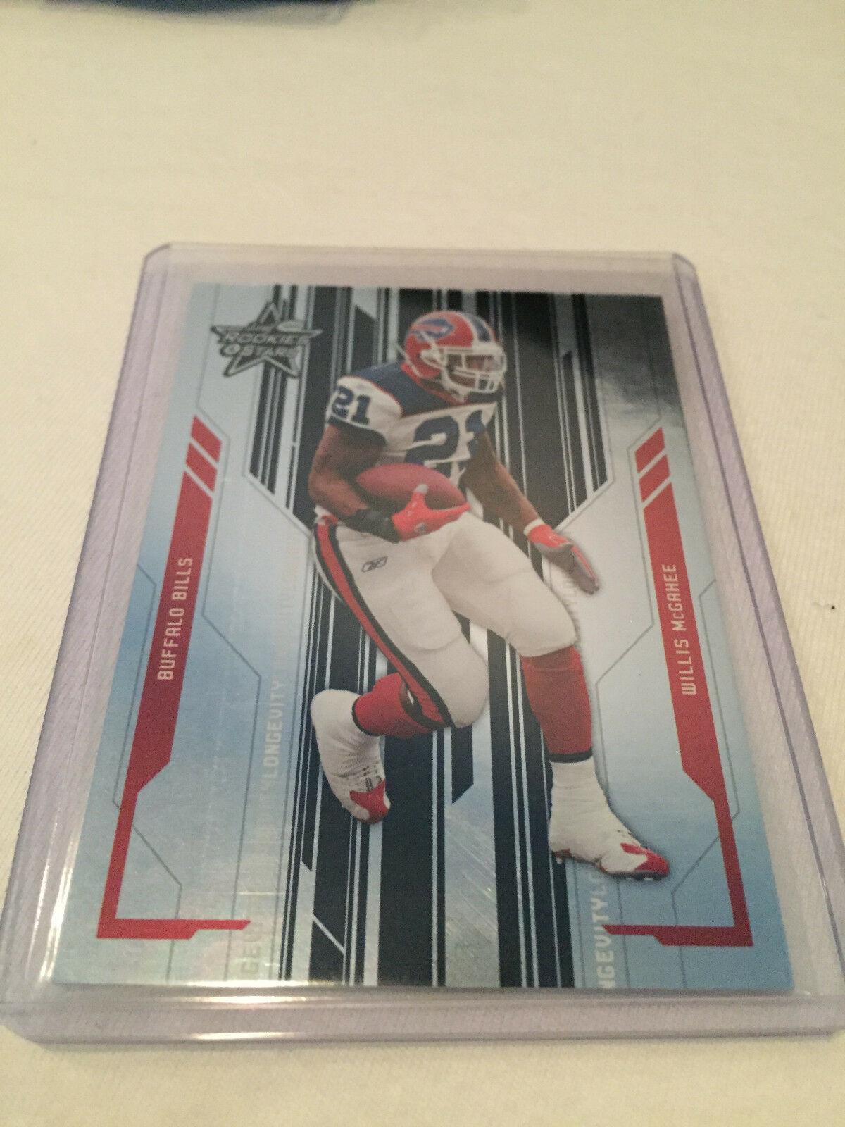 Willis McGahee #13 Football Cards 2005 Leaf Rookies & Stars
