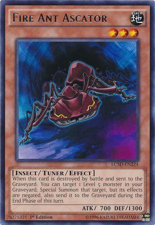 Fire Ant Ascator LC5D-EN224 YuGiOh Legendary Collection 5D's Mega Pack