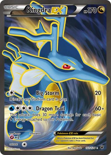 Kingdra EX #122 Cover Art