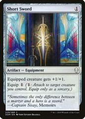 Short Sword Magic Dominaria Prices