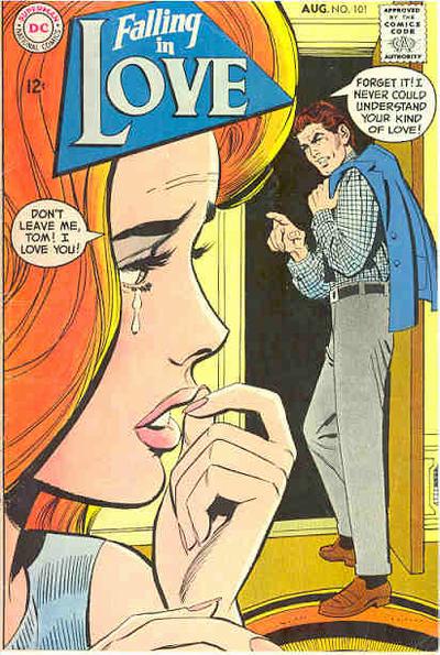 Falling in Love #101 (1968) Comic Books Falling In Love
