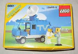 TV Van #6661 LEGO Promotional