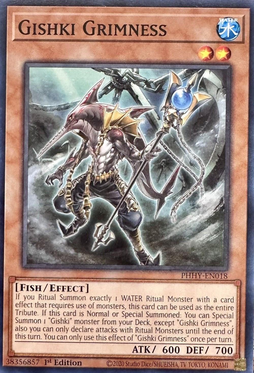 Gishki Grimness PHHY-EN018 YuGiOh Photon Hypernova