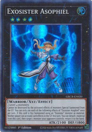 Exosister Asophiel GRCR-EN020 YuGiOh The Grand Creators
