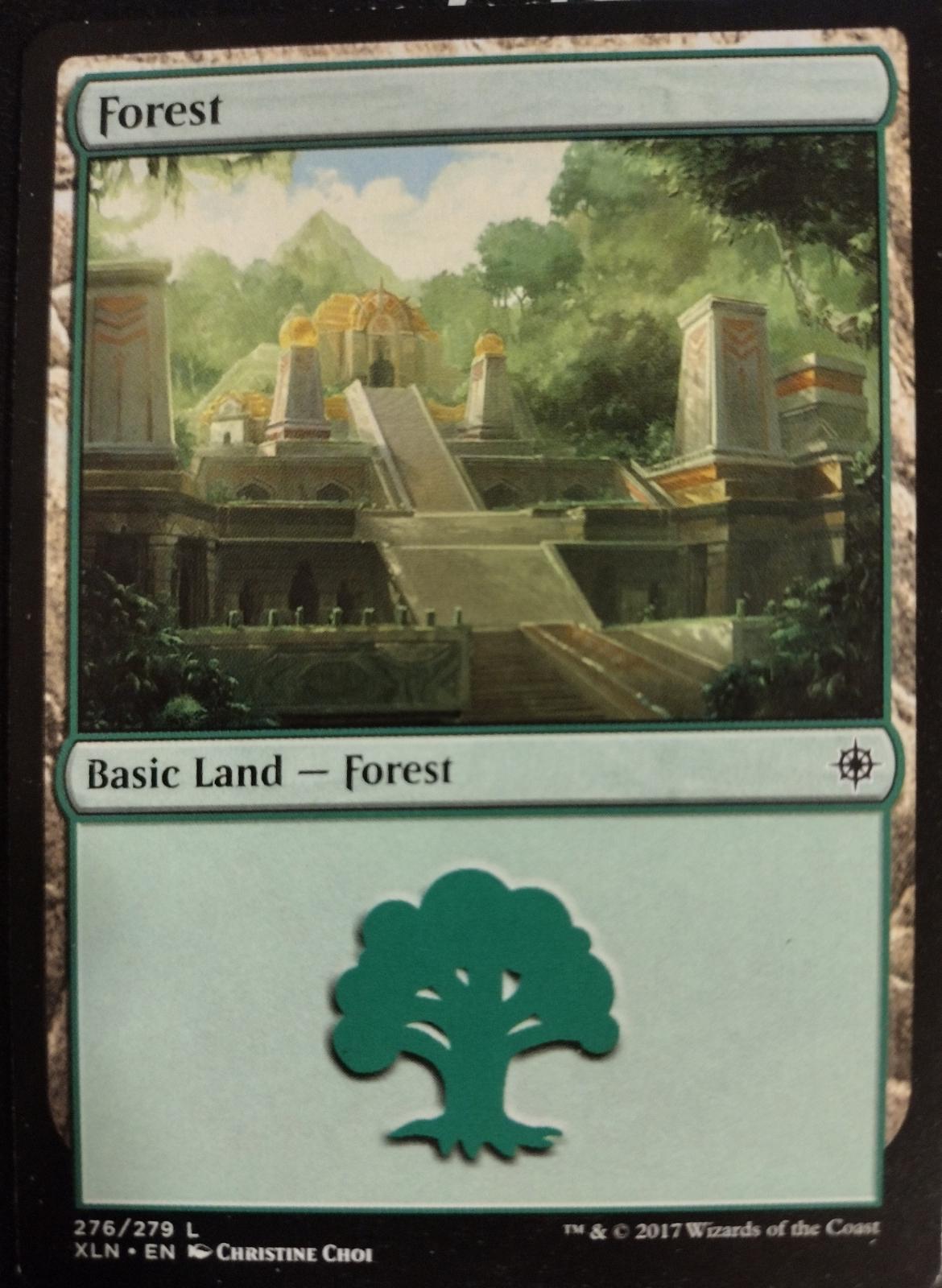 Forest #276 Magic Ixalan