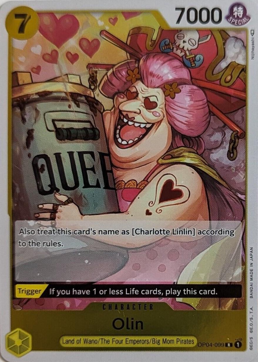 Olin OP04-099 One Piece Kingdoms of Intrigue