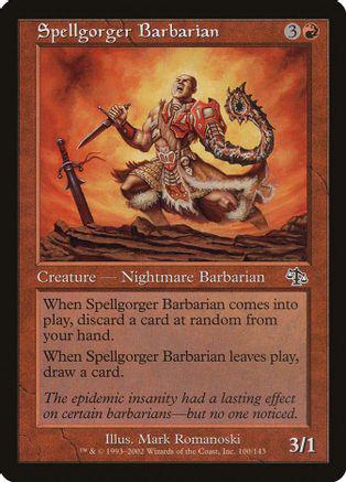 Spellgorger Barbarian #100 Magic Judgment