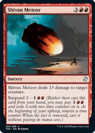 Shivan Meteor Magic Time Spiral Remastered