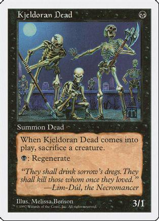 Kjeldoran Dead Magic 5th Edition