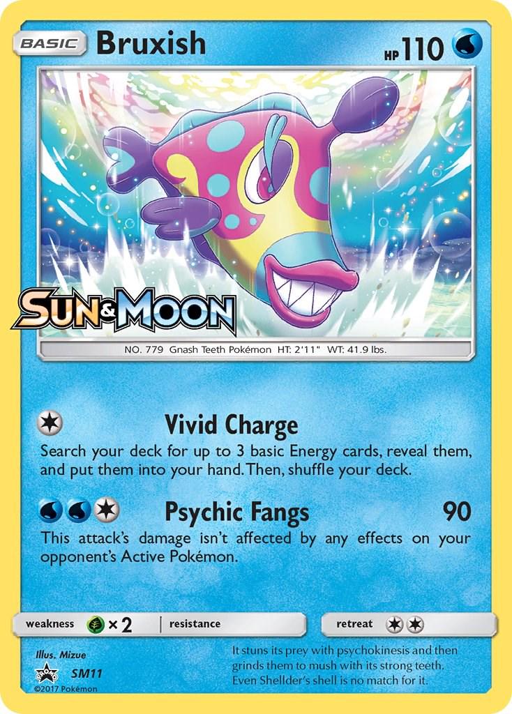 Bruxish #SM11 Pokemon Promo