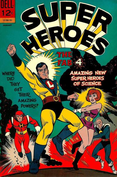 Superheroes: The Fab 4 #1 (1967) Comic Books Superheroes