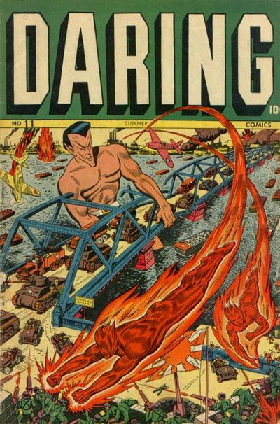 Daring Comics #11 (1945) Comic Books Daring Comics