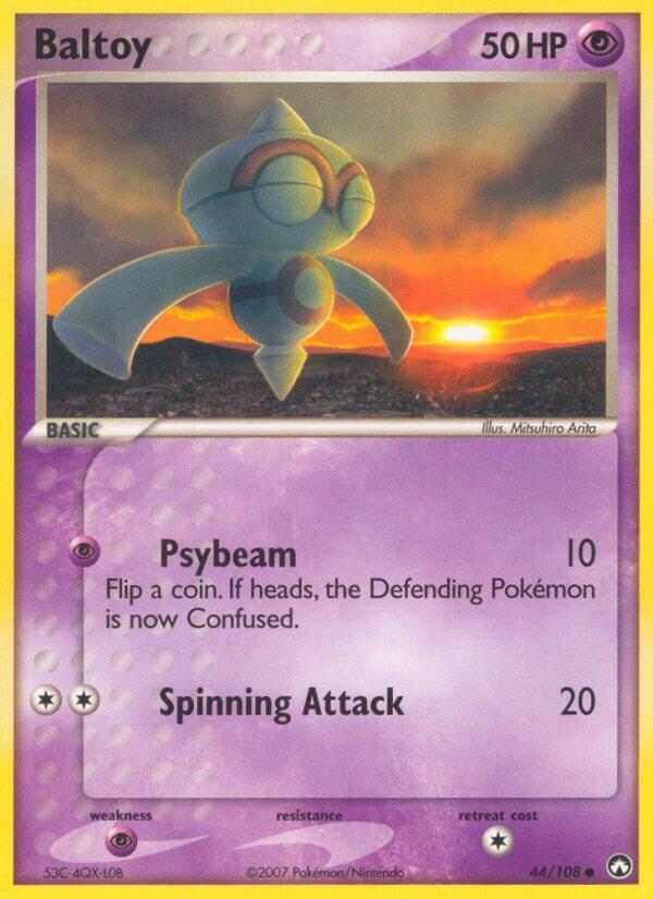 Baltoy #44 Pokemon Power Keepers