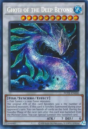 Ghoti of the Deep Beyond POTE-EN000 YuGiOh Power Of The Elements