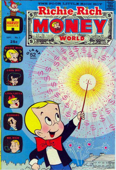 Richie Rich Money World #1 (1972) Comic Books Richie Rich Money World