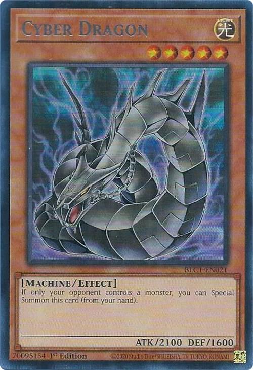 Cyber Dragon BLC1-EN021 YuGiOh Battles of Legend: Chapter 1
