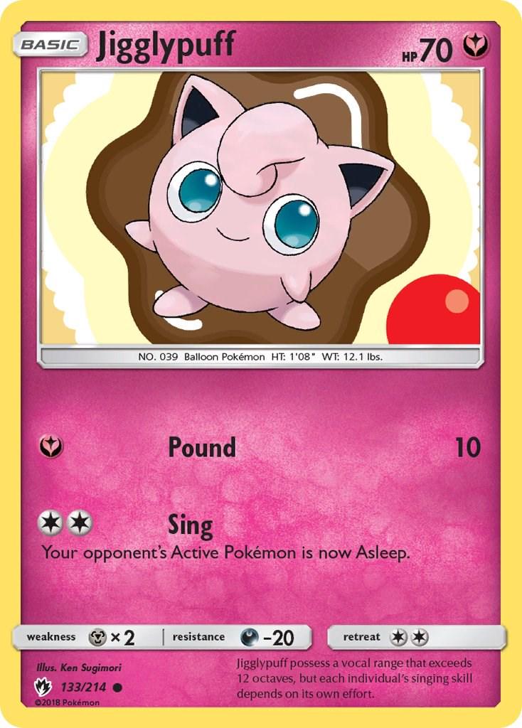 Jigglypuff #133 Pokemon Lost Thunder