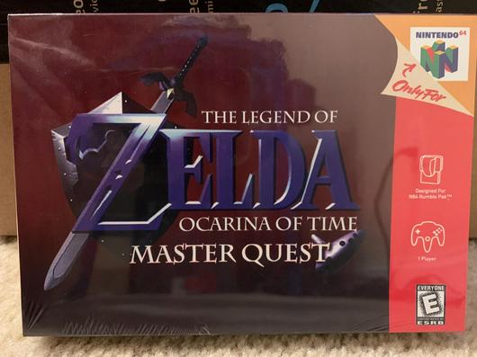 Zelda Ocarina Of Time Master Quest [Homebrew] Cover Art