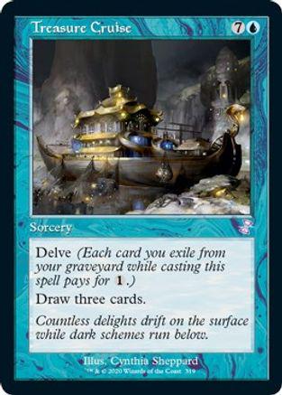 Treasure Cruise Magic Time Spiral Remastered