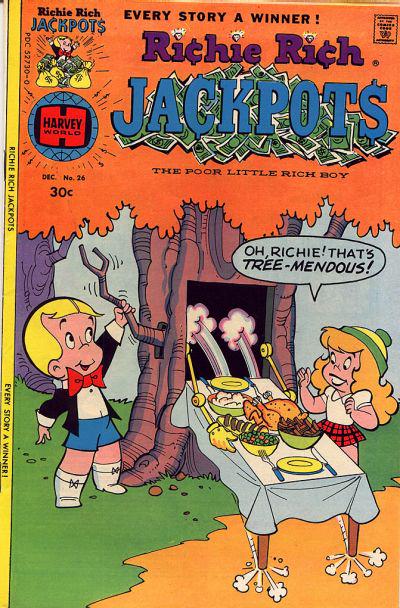 Richie Rich Jackpots #26 (1976) Comic Books Richie Rich Jackpots