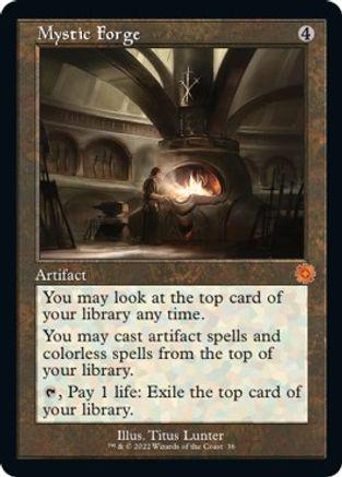 Mystic Forge Magic Brother's War Retro Artifacts