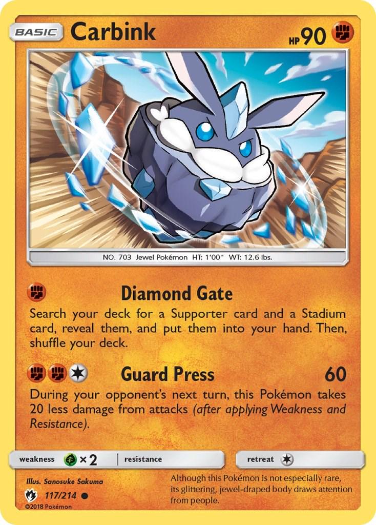 Carbink #117 Pokemon Lost Thunder