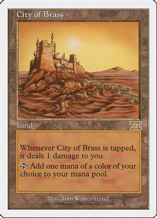 City of Brass #321 Magic 6th Edition