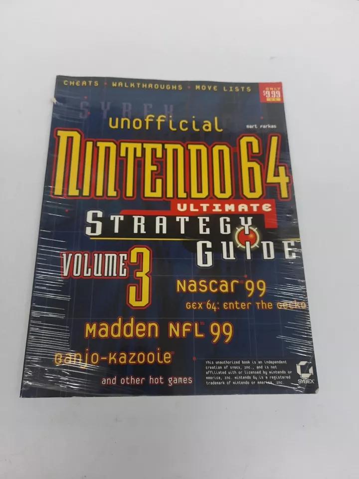 Ultimate Unofficial Nintendo 64 Strategy Guide Volume 3 Strategy Guide