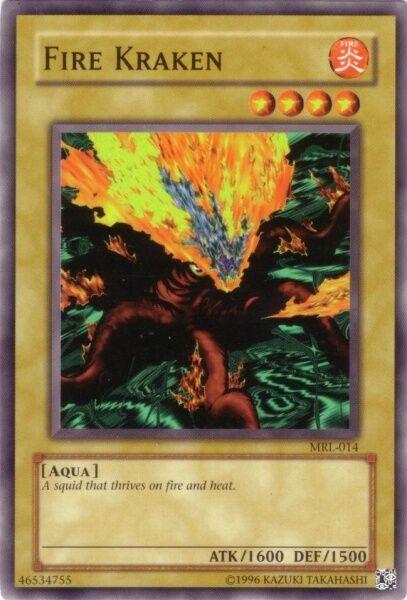 Fire Kraken MRL-014 YuGiOh Magic Ruler
