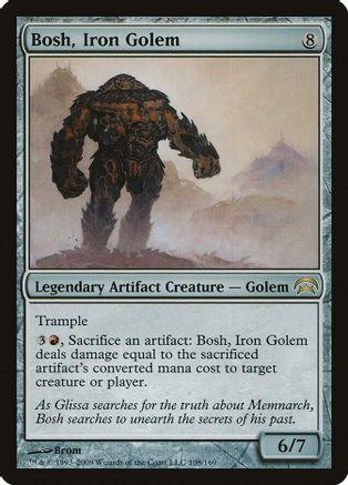 Bosh, Iron Golem Magic Planechase