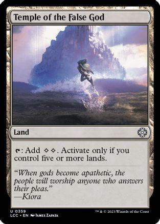 Temple of the False God #359 Magic Lost Caverns of Ixalan Commander