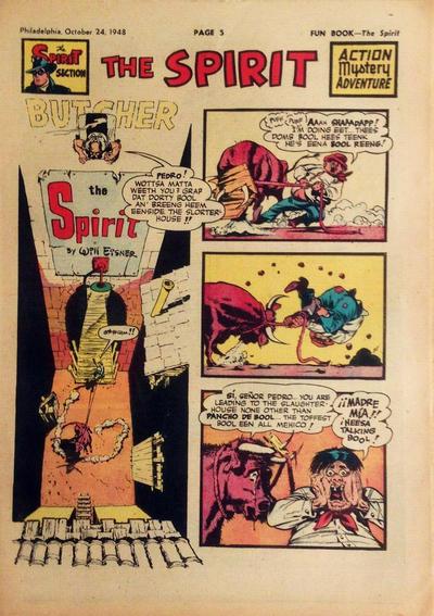 Spirit #10/24/1948 (1948) Comic Books Spirit