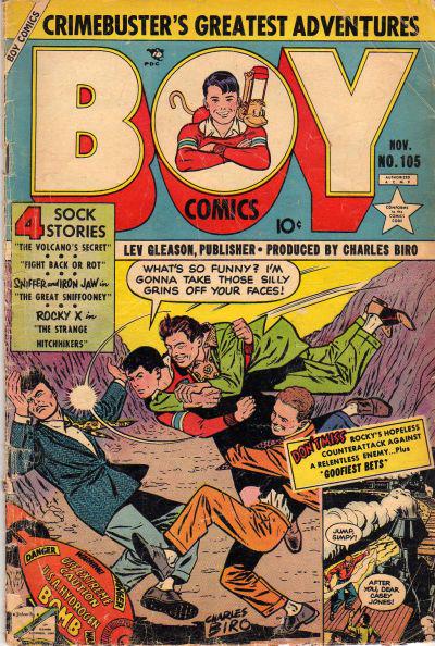 Boy Comics #105 (1954) Comic Books Boy Comics