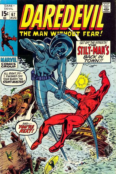 Daredevil #67 (1970) Comic Books Daredevil