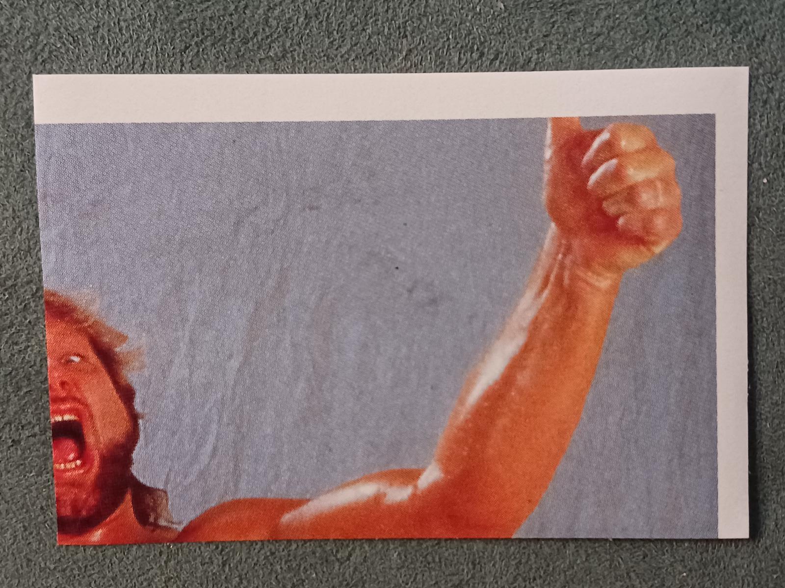 Hacksaw Jim Duggan #32 Wrestling Cards 1991 WWF Superstars Stickers