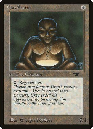 Clay Statue Magic Antiquities