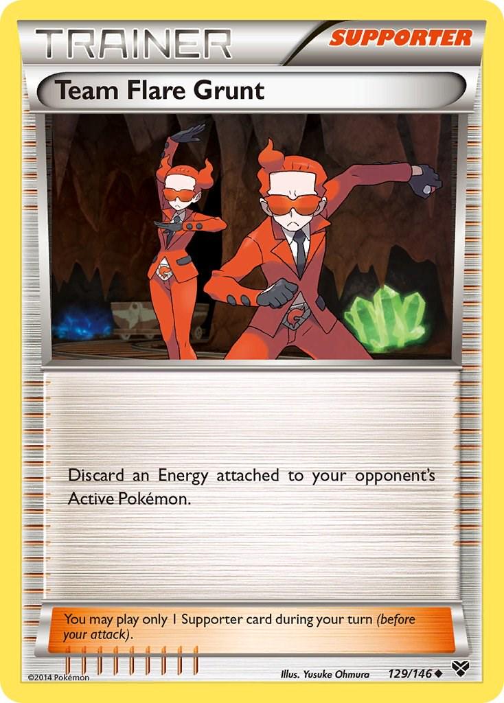 Team Flare Grunt #129 Pokemon XY