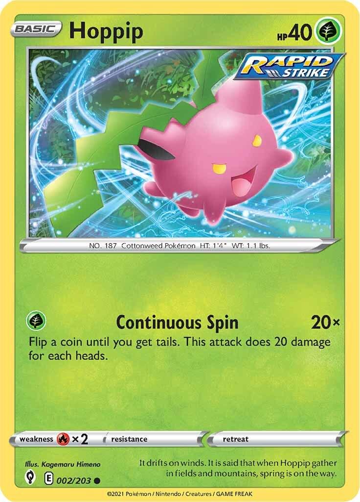 Hoppip #2 Pokemon Evolving Skies