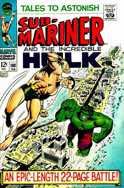 Tales to Astonish #100 (1968) Comic Books Tales to Astonish