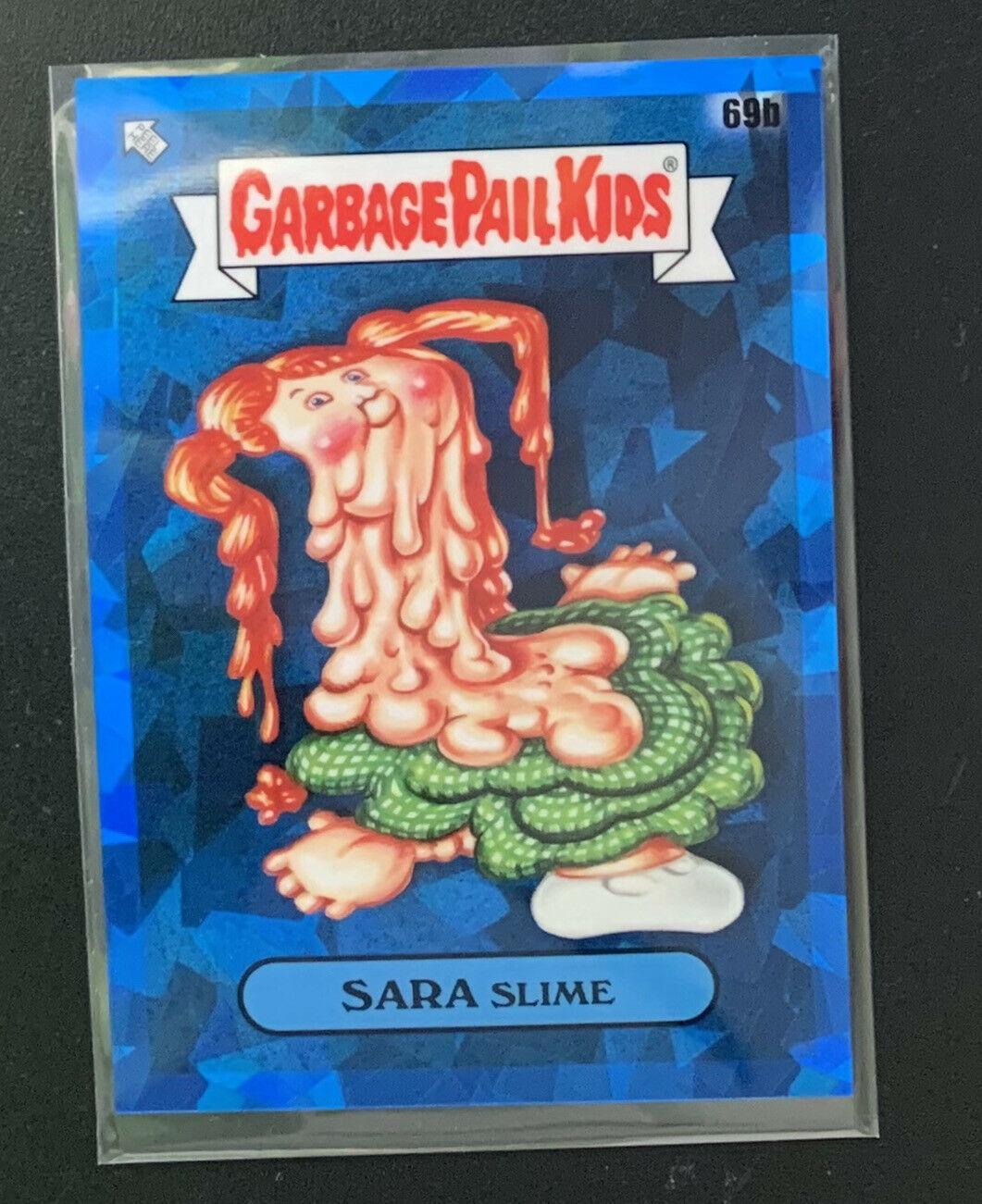 SARA Slime #69b Garbage Pail Kids 2020 Sapphire