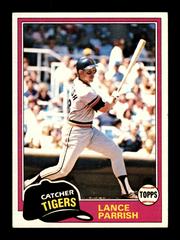 Lance Parrish #392 Baseball Cards 1981 Topps Prices