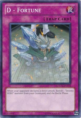 D - Fortune LCGX-EN154 YuGiOh Legendary Collection 2: The Duel Academy Years Mega Pack