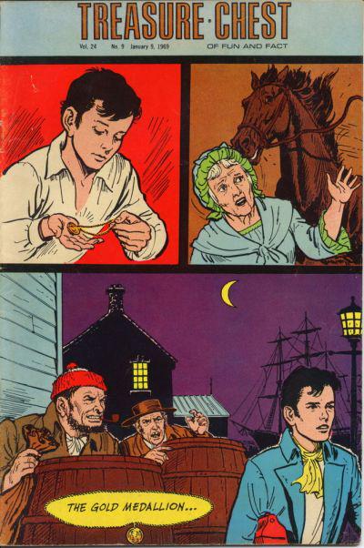 Treasure Chest of Fun and Fact #9 455 (1969) Comic Books Treasure Chest of Fun and Fact