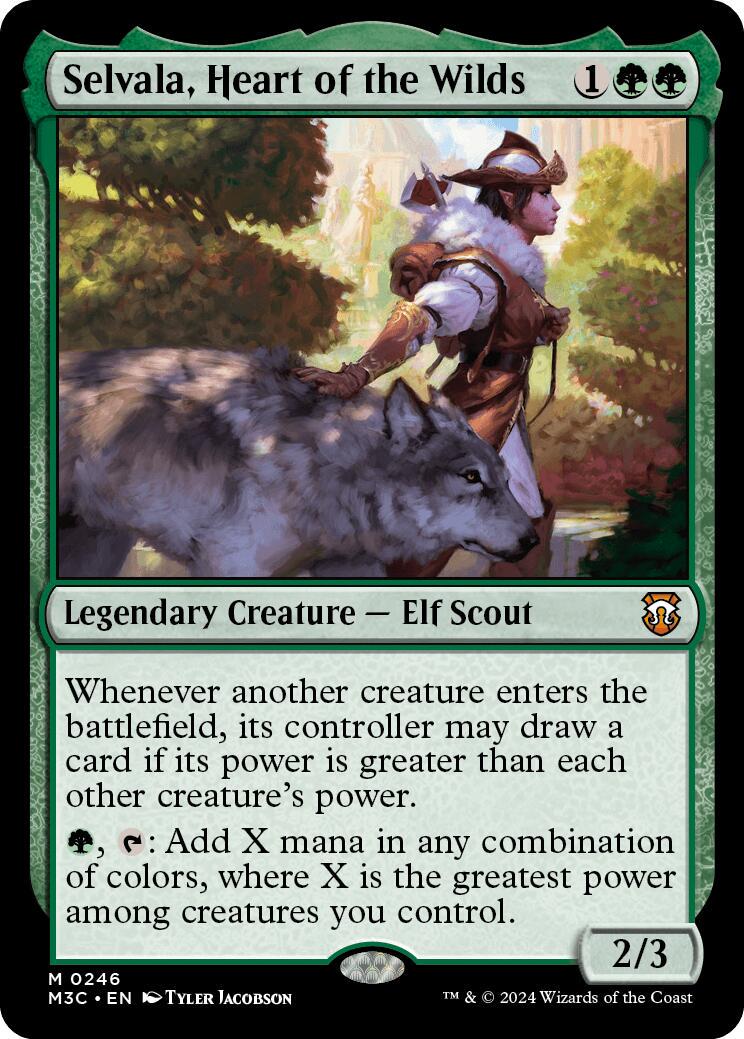 Selvala, Heart of the Wilds #246 Magic Modern Horizons 3 Commander